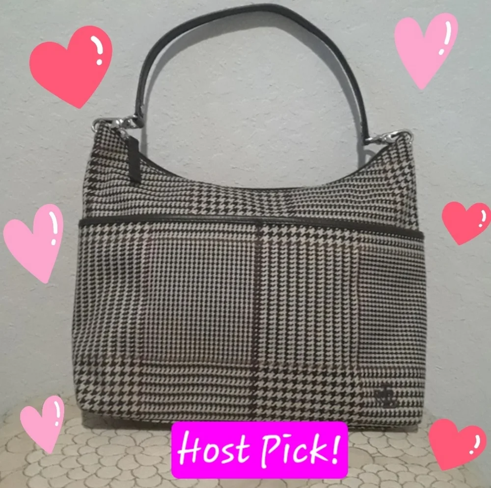 💕HP💕Ralph Lauren Houndstooth Purse‎